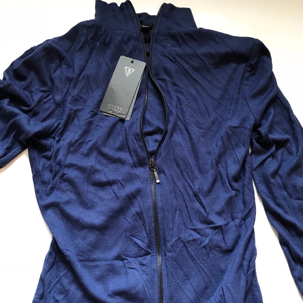 Guess zip up body suit